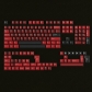 8 Items 104+60 Keycaps Set PBT Dye-subbed + PC Semi-transparent Cherry Profile for Mechanical Keyboard Sea Salt Soda Water